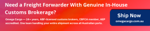 Need a Freight Forwarder